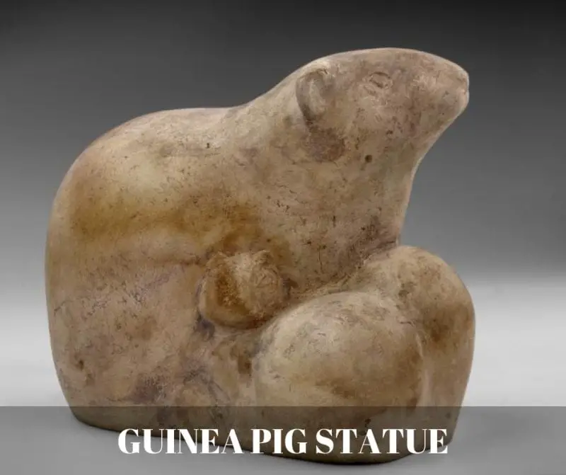 Guinea pig statue