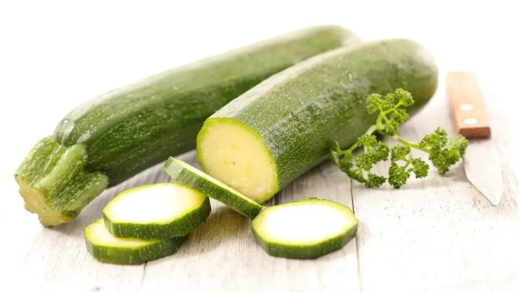 Nutrition Facts of Courgette