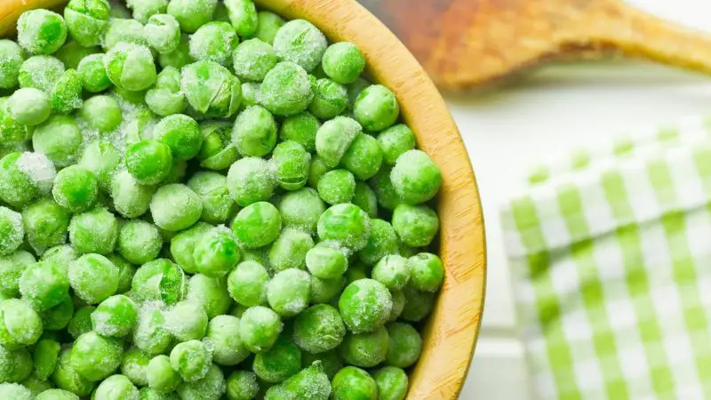 Nutrition Facts of Frozen Peas