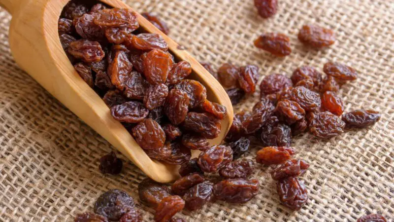 Nutrition Facts of Raisins