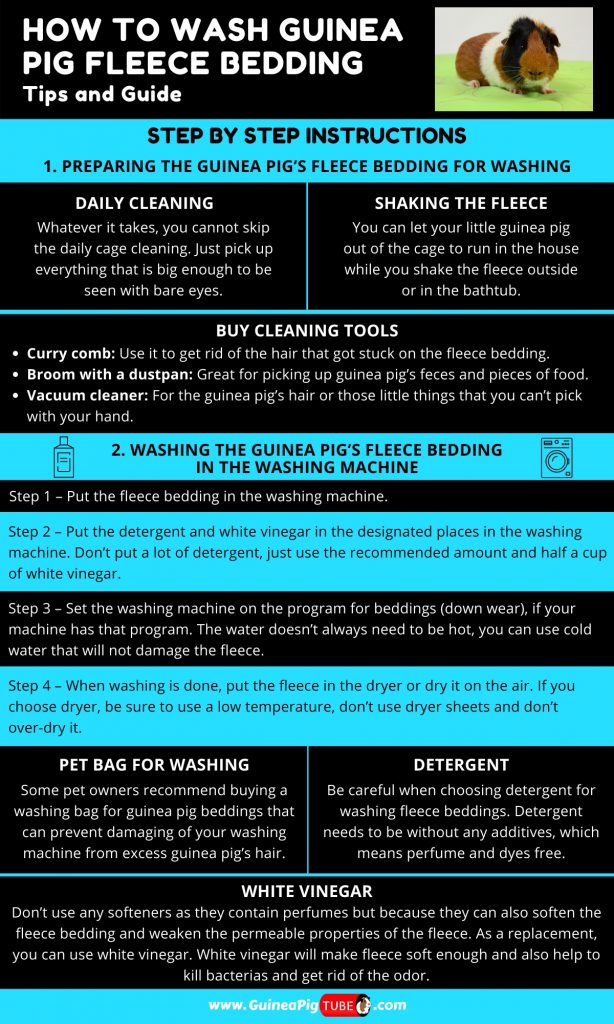 How To Wash Guinea Pig Fleece Bedding_1